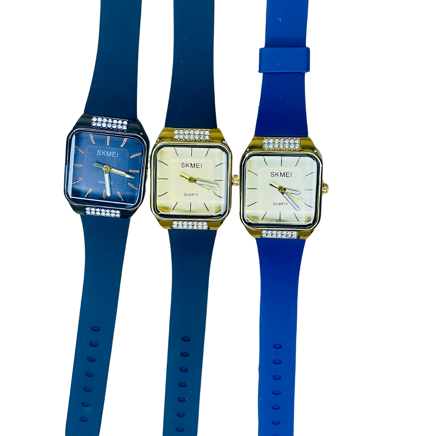 ladies rubber strap watch